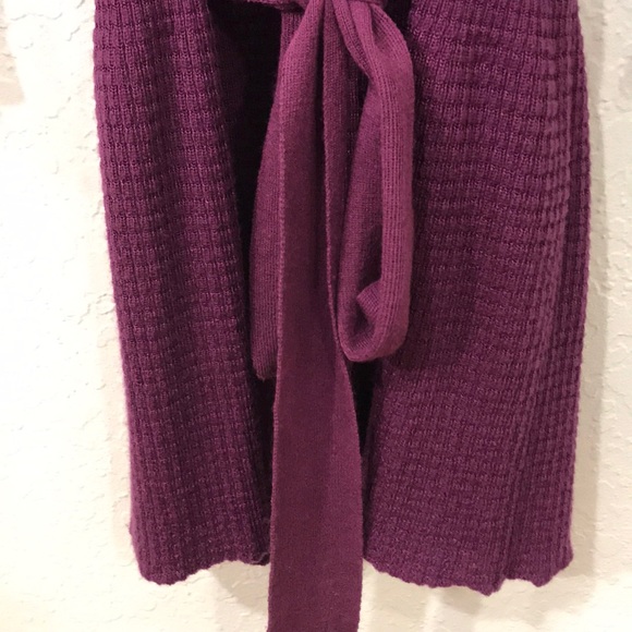 MISSONI open knit long tie waist cardigan thin XS - Picture 2 of 8